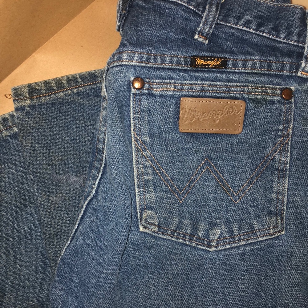 30 x 30 blue wranglers